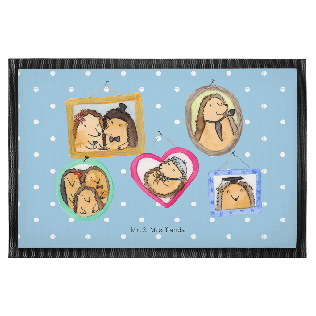 Fußmatte Igel Familie Familie, Liebe, Igel, Bilder, Zusammenhalt, Glück, Bruder, Schwester, Mama, Papa Türvorleger, Schmutzmatte, Fußabtreter, Matte, Schmutzfänger, Fußabstreifer, Schmutzfangmatte, Türmatte, Motivfußmatte,  Haustürmatte, Vorleger  Familie, Vatertag, Muttertag, Bruder, Schwester, Mama, Papa, Oma, Opa