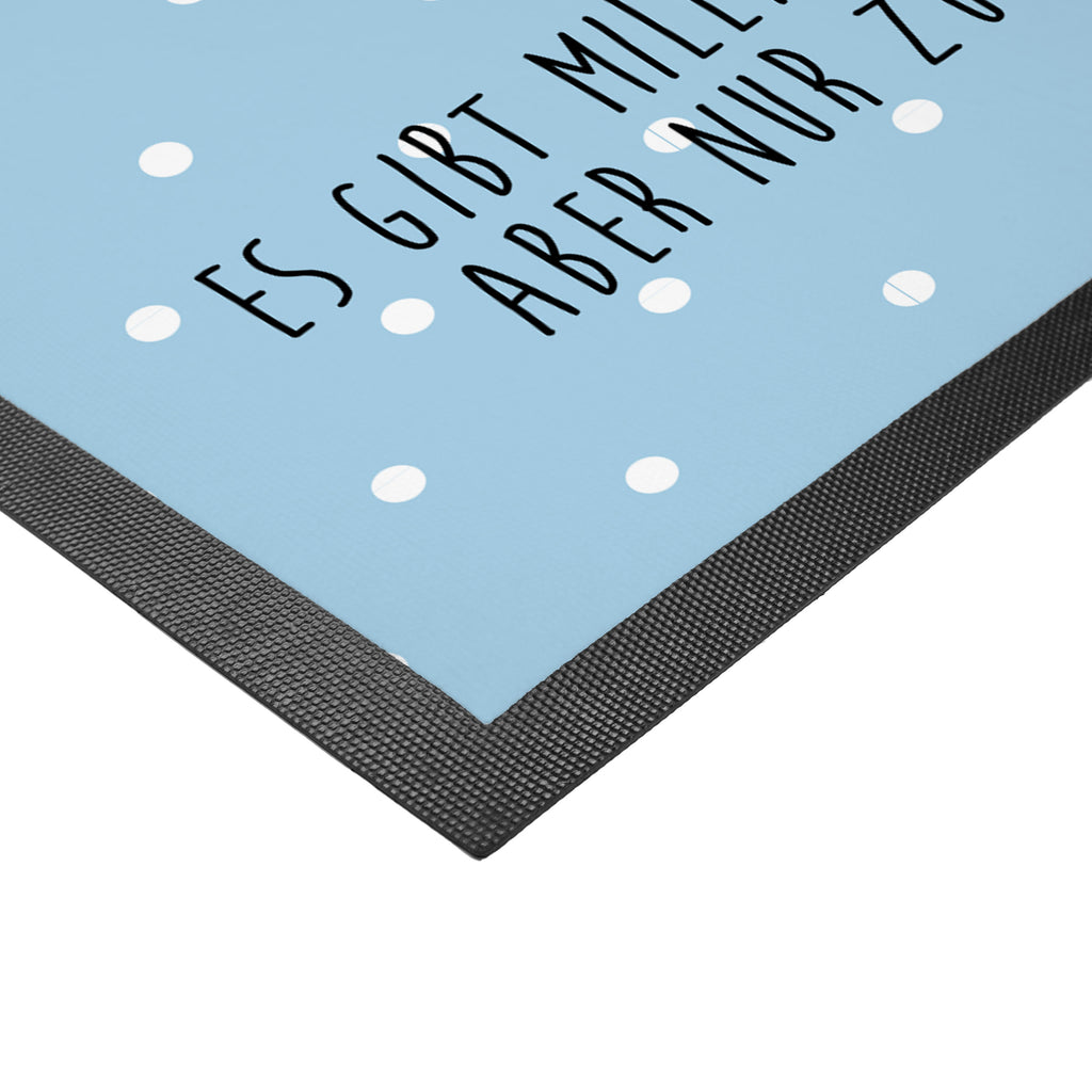 Fußmatte Pinguin mit Kind Geschenk, Muttertag, Mama, Mami, Mutti, Mutter, Geburststag Türvorleger, Schmutzmatte, Fußabtreter, Matte, Schmutzfänger, Fußabstreifer, Schmutzfangmatte, Türmatte, Motivfußmatte,  Haustürmatte, Vorleger  Familie, Vatertag, Muttertag, Bruder, Schwester, Mama, Papa, Oma, Opa