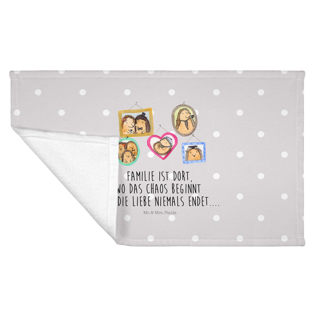 50 x 100 Handtuch Igel Familie Handtuch, Badehandtuch, Badezimmer, Handtücher, groß, Kinder, Baby, Familie, Vatertag, Muttertag, Bruder, Schwester, Mama, Papa, Oma, Opa, Liebe, Igel, Bilder, Zusammenhalt, Glück