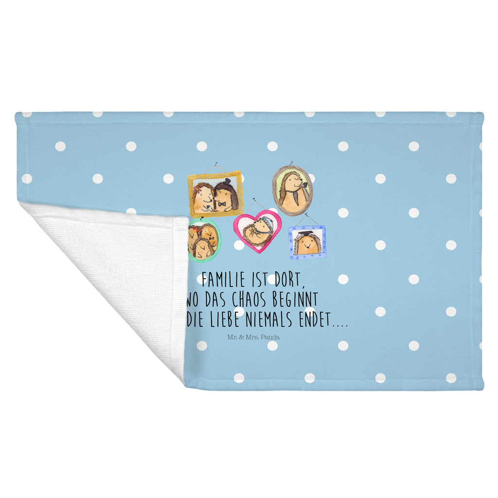 50 x 100 Handtuch Igel Familie Handtuch, Badehandtuch, Badezimmer, Handtücher, groß, Kinder, Baby, Familie, Vatertag, Muttertag, Bruder, Schwester, Mama, Papa, Oma, Opa, Liebe, Igel, Bilder, Zusammenhalt, Glück