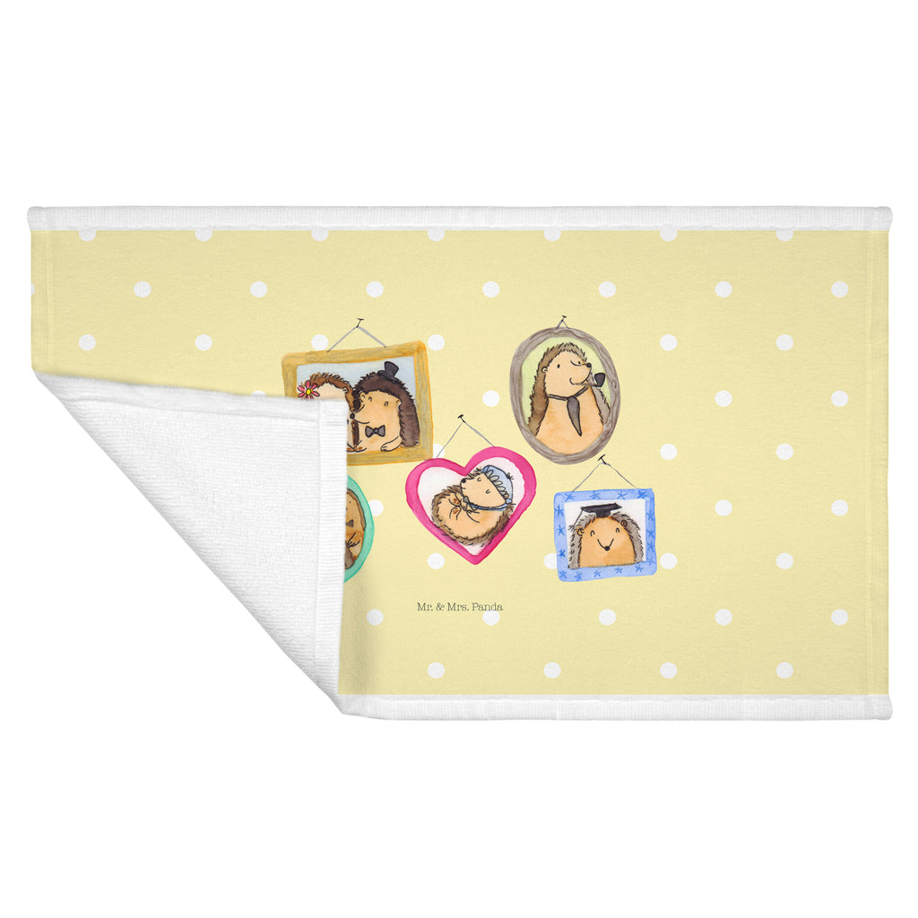 50 x 100 Handtuch Igel Familie Handtuch, Badehandtuch, Badezimmer, Handtücher, groß, Kinder, Baby, Familie, Vatertag, Muttertag, Bruder, Schwester, Mama, Papa, Oma, Opa, Liebe, Igel, Bilder, Zusammenhalt, Glück