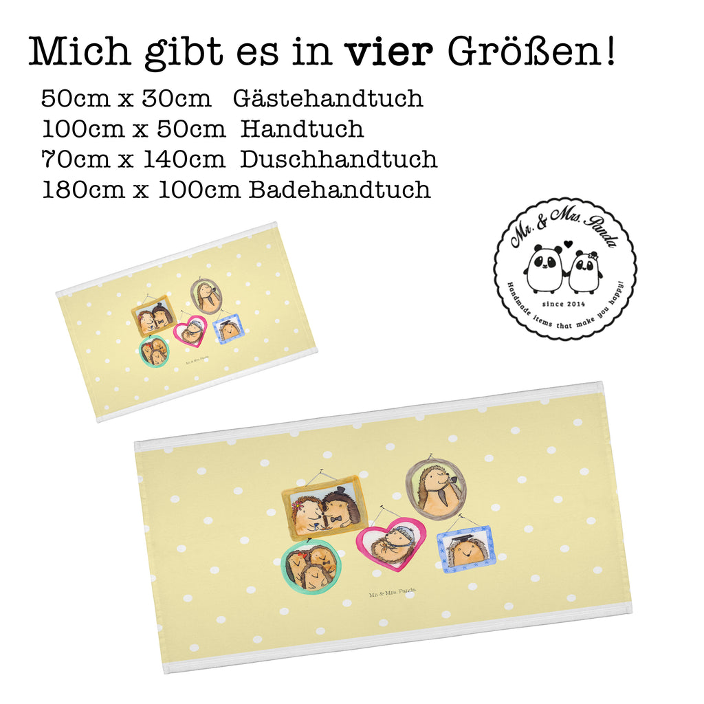 50 x 100 Handtuch Igel Familie Handtuch, Badehandtuch, Badezimmer, Handtücher, groß, Kinder, Baby, Familie, Vatertag, Muttertag, Bruder, Schwester, Mama, Papa, Oma, Opa, Liebe, Igel, Bilder, Zusammenhalt, Glück