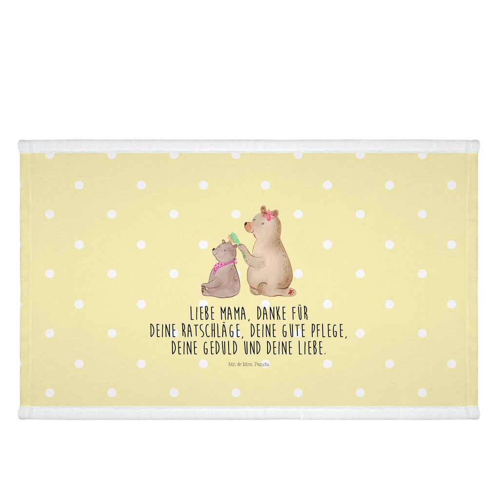 50 x 100 Handtuch Bär mit Kind Handtuch, Badehandtuch, Badezimmer, Handtücher, groß, Kinder, Baby, Familie, Vatertag, Muttertag, Bruder, Schwester, Mama, Papa, Oma, Opa, Geschenk, Mutti, Mutter