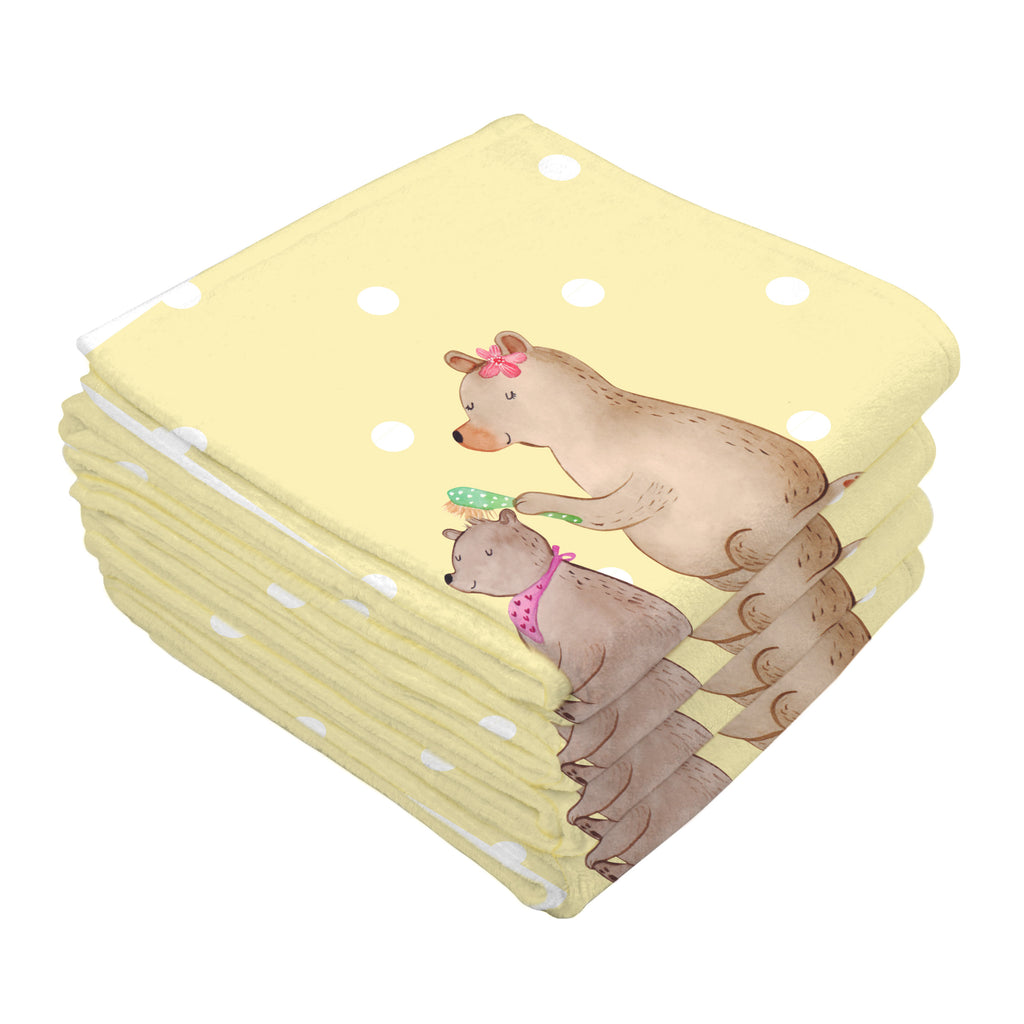 50 x 100 Handtuch Bär mit Kind Handtuch, Badehandtuch, Badezimmer, Handtücher, groß, Kinder, Baby, Familie, Vatertag, Muttertag, Bruder, Schwester, Mama, Papa, Oma, Opa, Geschenk, Mutti, Mutter