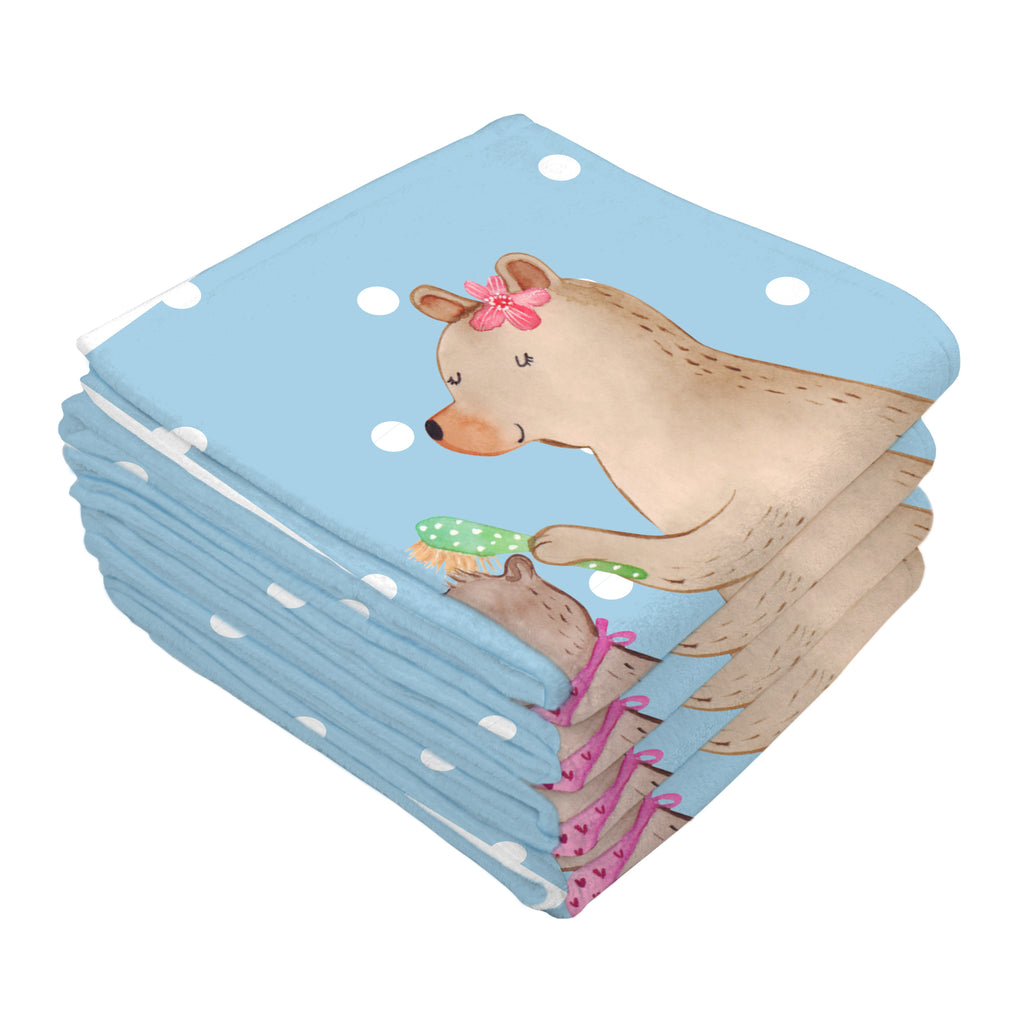 50 x 100 Handtuch Bär mit Kind Handtuch, Badehandtuch, Badezimmer, Handtücher, groß, Kinder, Baby, Familie, Vatertag, Muttertag, Bruder, Schwester, Mama, Papa, Oma, Opa, Geschenk, Mutti, Mutter