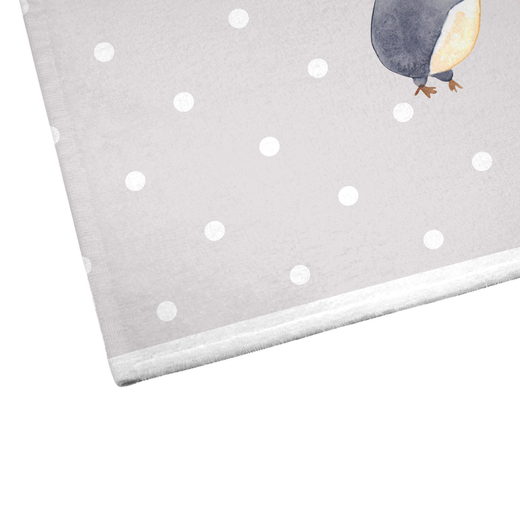 50 x 100 Handtuch Pinguin mit Kind Handtuch, Badehandtuch, Badezimmer, Handtücher, groß, Kinder, Baby, Familie, Vatertag, Muttertag, Bruder, Schwester, Mama, Papa, Oma, Opa, Geschenk, Mami, Mutti, Mutter, Geburststag