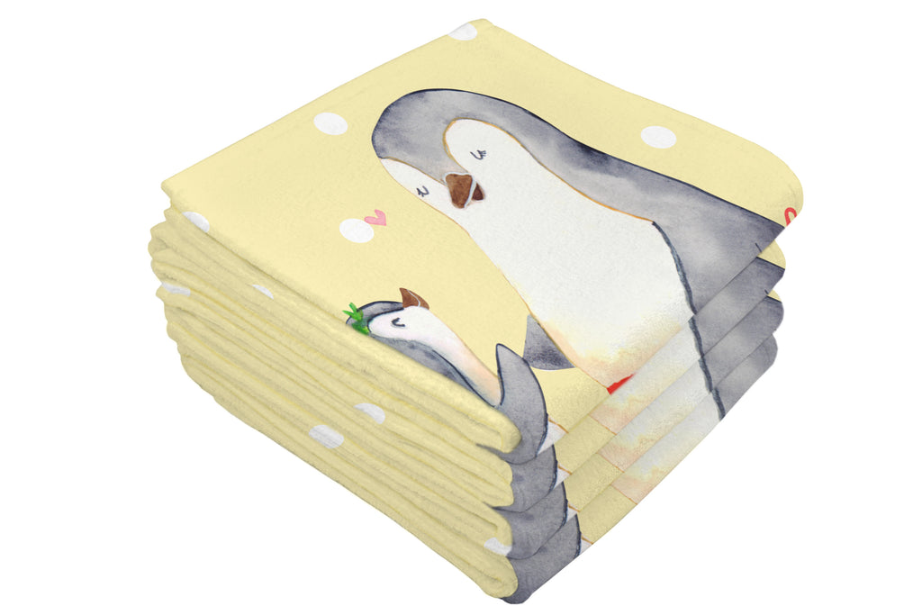 50 x 100 Handtuch Pinguin mit Kind Handtuch, Badehandtuch, Badezimmer, Handtücher, groß, Kinder, Baby, Familie, Vatertag, Muttertag, Bruder, Schwester, Mama, Papa, Oma, Opa, Geschenk, Mami, Mutti, Mutter, Geburststag