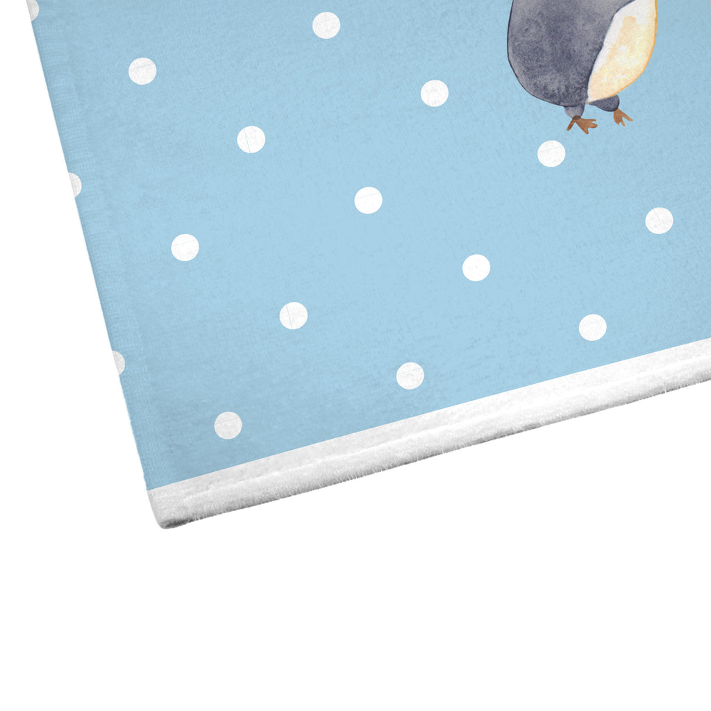 50 x 100 Handtuch Pinguin mit Kind Handtuch, Badehandtuch, Badezimmer, Handtücher, groß, Kinder, Baby, Familie, Vatertag, Muttertag, Bruder, Schwester, Mama, Papa, Oma, Opa, Geschenk, Mami, Mutti, Mutter, Geburststag