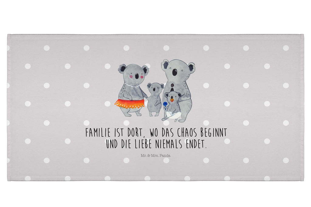 50 x 100 Handtuch Koala Familie Handtuch, Badehandtuch, Badezimmer, Handtücher, groß, Kinder, Baby, Familie, Vatertag, Muttertag, Bruder, Schwester, Mama, Papa, Oma, Opa, Koala, Koalas, Family, Geschwister, Familienleben
