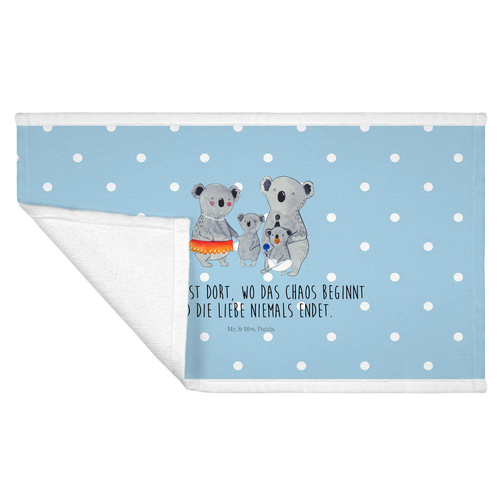50 x 100 Handtuch Koala Familie Handtuch, Badehandtuch, Badezimmer, Handtücher, groß, Kinder, Baby, Familie, Vatertag, Muttertag, Bruder, Schwester, Mama, Papa, Oma, Opa, Koala, Koalas, Family, Geschwister, Familienleben