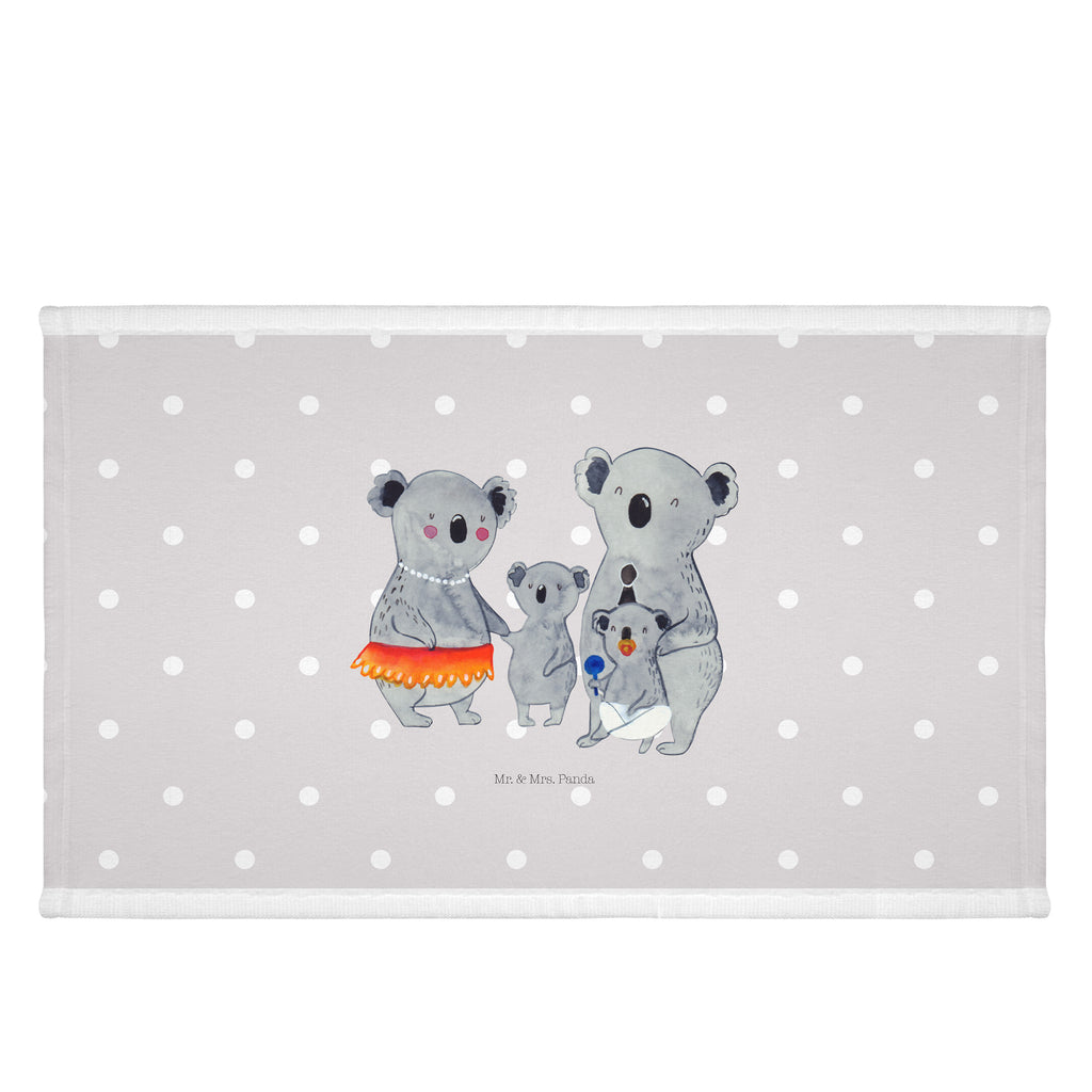 50 x 100 Handtuch Koala Familie Handtuch, Badehandtuch, Badezimmer, Handtücher, groß, Kinder, Baby, Familie, Vatertag, Muttertag, Bruder, Schwester, Mama, Papa, Oma, Opa, Koala, Koalas, Family, Geschwister, Familienleben