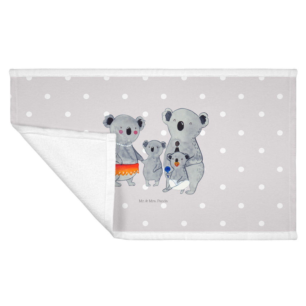 50 x 100 Handtuch Koala Familie Handtuch, Badehandtuch, Badezimmer, Handtücher, groß, Kinder, Baby, Familie, Vatertag, Muttertag, Bruder, Schwester, Mama, Papa, Oma, Opa, Koala, Koalas, Family, Geschwister, Familienleben