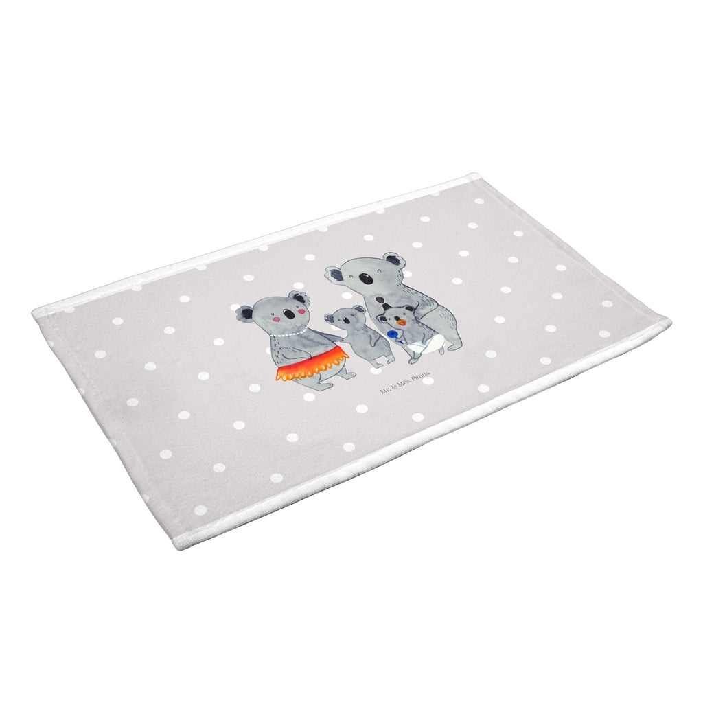 50 x 100 Handtuch Koala Familie Handtuch, Badehandtuch, Badezimmer, Handtücher, groß, Kinder, Baby, Familie, Vatertag, Muttertag, Bruder, Schwester, Mama, Papa, Oma, Opa, Koala, Koalas, Family, Geschwister, Familienleben