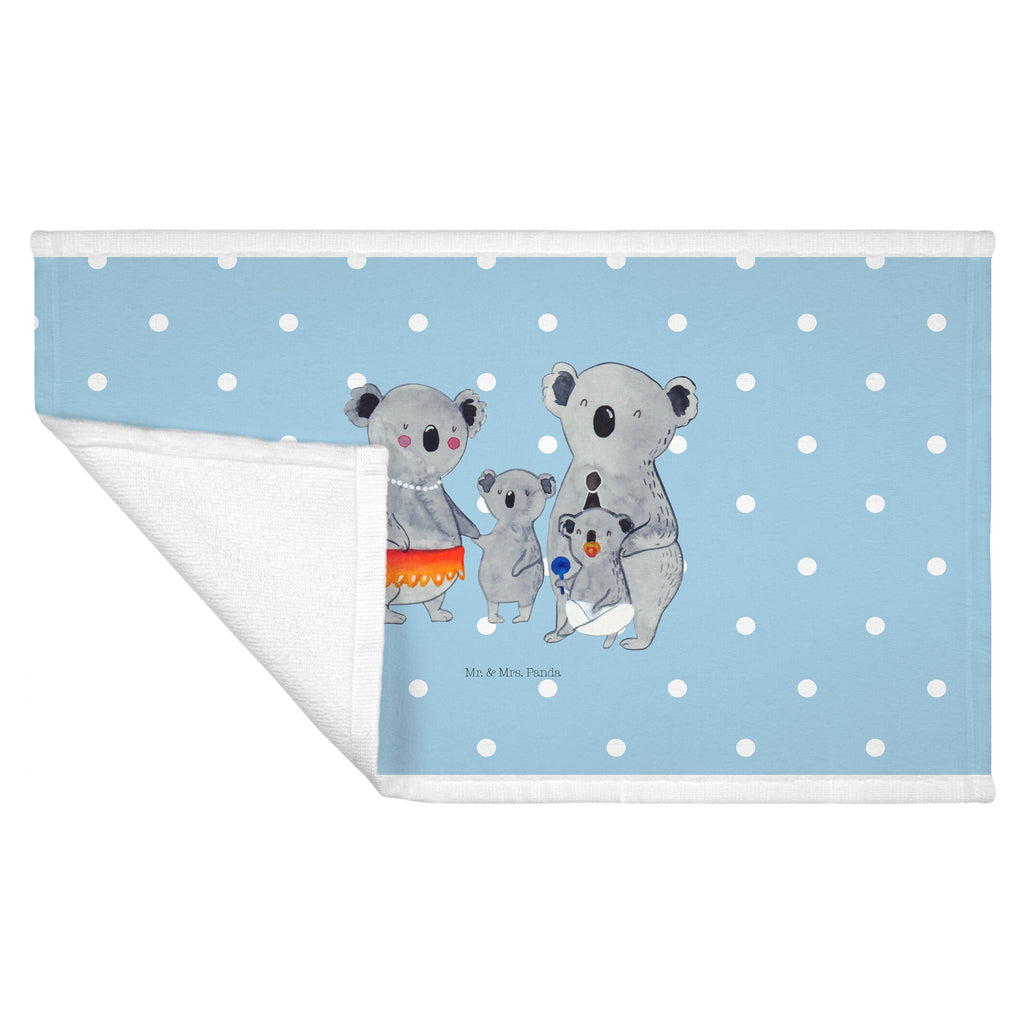 50 x 100 Handtuch Koala Familie Handtuch, Badehandtuch, Badezimmer, Handtücher, groß, Kinder, Baby, Familie, Vatertag, Muttertag, Bruder, Schwester, Mama, Papa, Oma, Opa, Koala, Koalas, Family, Geschwister, Familienleben