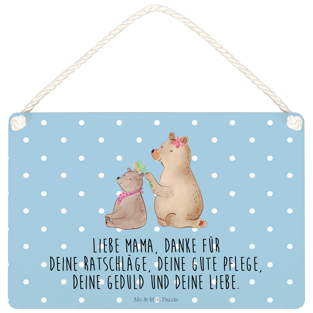 Deko Schild Bär mit Kind Dekoschild, Deko Schild, Schild, Tür Schild, Türschild, Holzschild, Wandschild, Wanddeko, Familie, Vatertag, Muttertag, Bruder, Schwester, Mama, Papa, Oma, Opa, Geschenk, Mutti, Mutter
