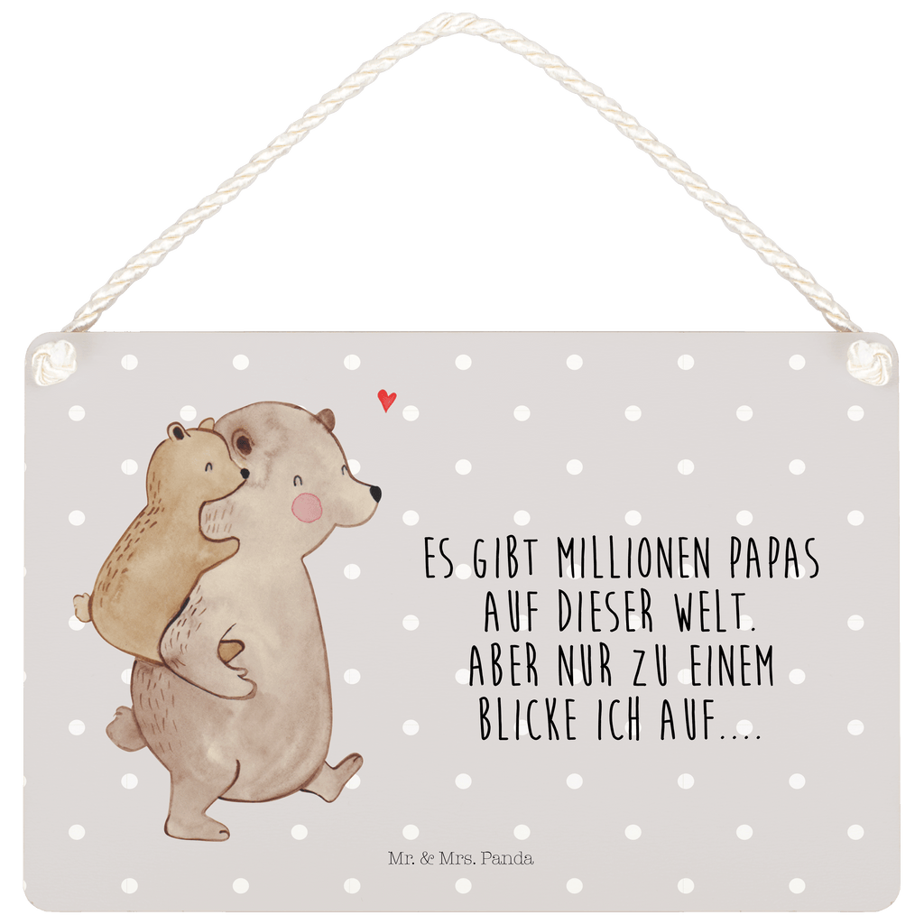 Deko Schild Papa Bär Dekoschild, Deko Schild, Schild, Tür Schild, Türschild, Holzschild, Wandschild, Wanddeko, Familie, Vatertag, Muttertag, Bruder, Schwester, Mama, Papa, Oma, Opa, Geschenk, Vater, Papi, Vati, Onkel, Geburtstag