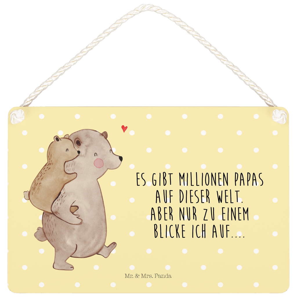 Deko Schild Papa Bär Dekoschild, Deko Schild, Schild, Tür Schild, Türschild, Holzschild, Wandschild, Wanddeko, Familie, Vatertag, Muttertag, Bruder, Schwester, Mama, Papa, Oma, Opa, Geschenk, Vater, Papi, Vati, Onkel, Geburtstag