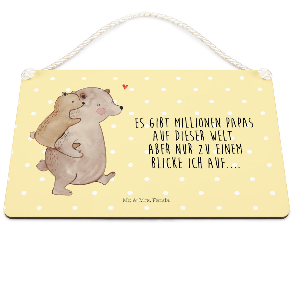Deko Schild Papa Bär Dekoschild, Deko Schild, Schild, Tür Schild, Türschild, Holzschild, Wandschild, Wanddeko, Familie, Vatertag, Muttertag, Bruder, Schwester, Mama, Papa, Oma, Opa, Geschenk, Vater, Papi, Vati, Onkel, Geburtstag