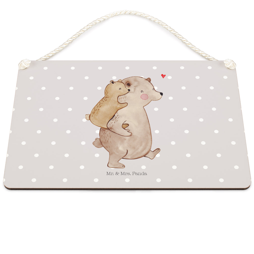 Deko Schild Papa Bär Dekoschild, Deko Schild, Schild, Tür Schild, Türschild, Holzschild, Wandschild, Wanddeko, Familie, Vatertag, Muttertag, Bruder, Schwester, Mama, Papa, Oma, Opa, Geschenk, Vater, Papi, Vati, Onkel, Geburtstag