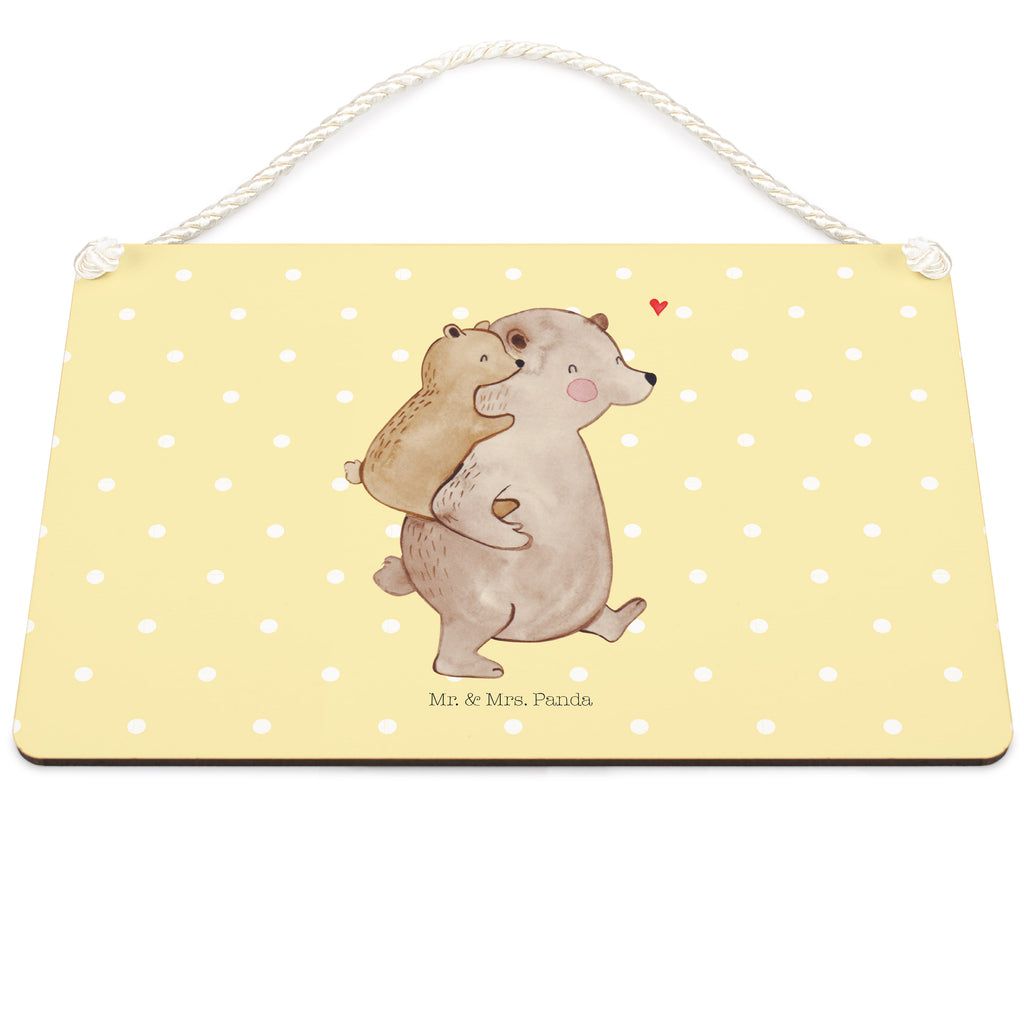 Deko Schild Papa Bär Dekoschild, Deko Schild, Schild, Tür Schild, Türschild, Holzschild, Wandschild, Wanddeko, Familie, Vatertag, Muttertag, Bruder, Schwester, Mama, Papa, Oma, Opa, Geschenk, Vater, Papi, Vati, Onkel, Geburtstag