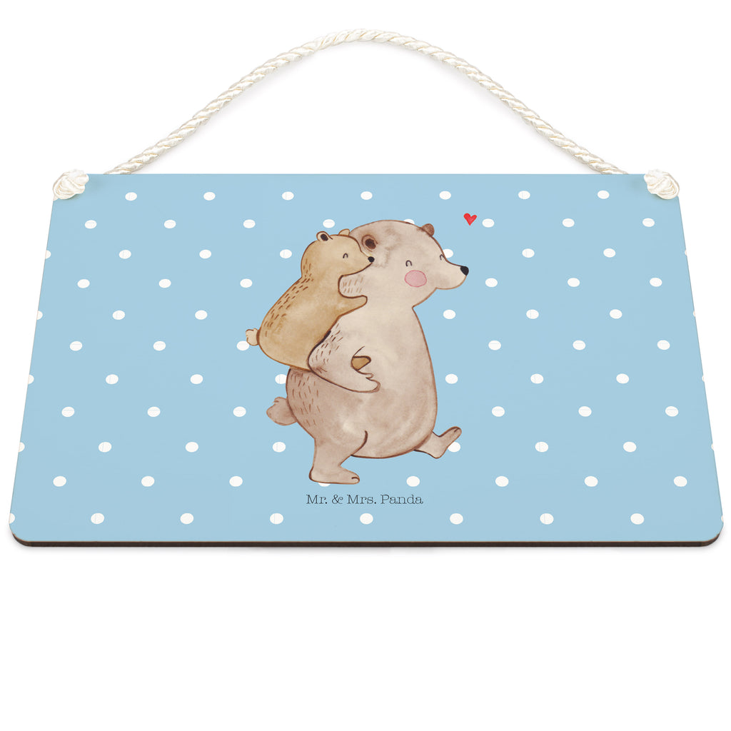 Deko Schild Papa Bär Dekoschild, Deko Schild, Schild, Tür Schild, Türschild, Holzschild, Wandschild, Wanddeko, Familie, Vatertag, Muttertag, Bruder, Schwester, Mama, Papa, Oma, Opa, Geschenk, Vater, Papi, Vati, Onkel, Geburtstag