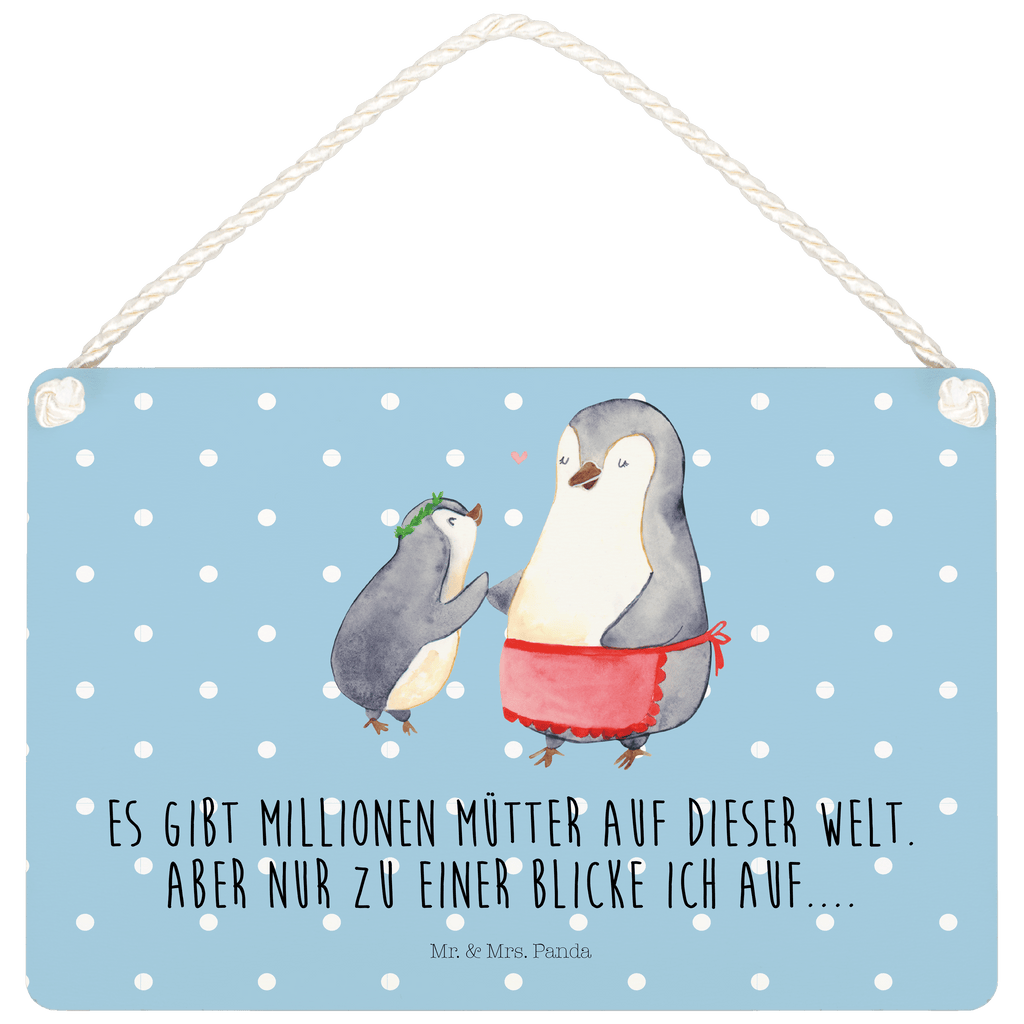 Deko Schild Pinguin mit Kind Dekoschild, Deko Schild, Schild, Tür Schild, Türschild, Holzschild, Wandschild, Wanddeko, Familie, Vatertag, Muttertag, Bruder, Schwester, Mama, Papa, Oma, Opa, Geschenk, Mami, Mutti, Mutter, Geburststag