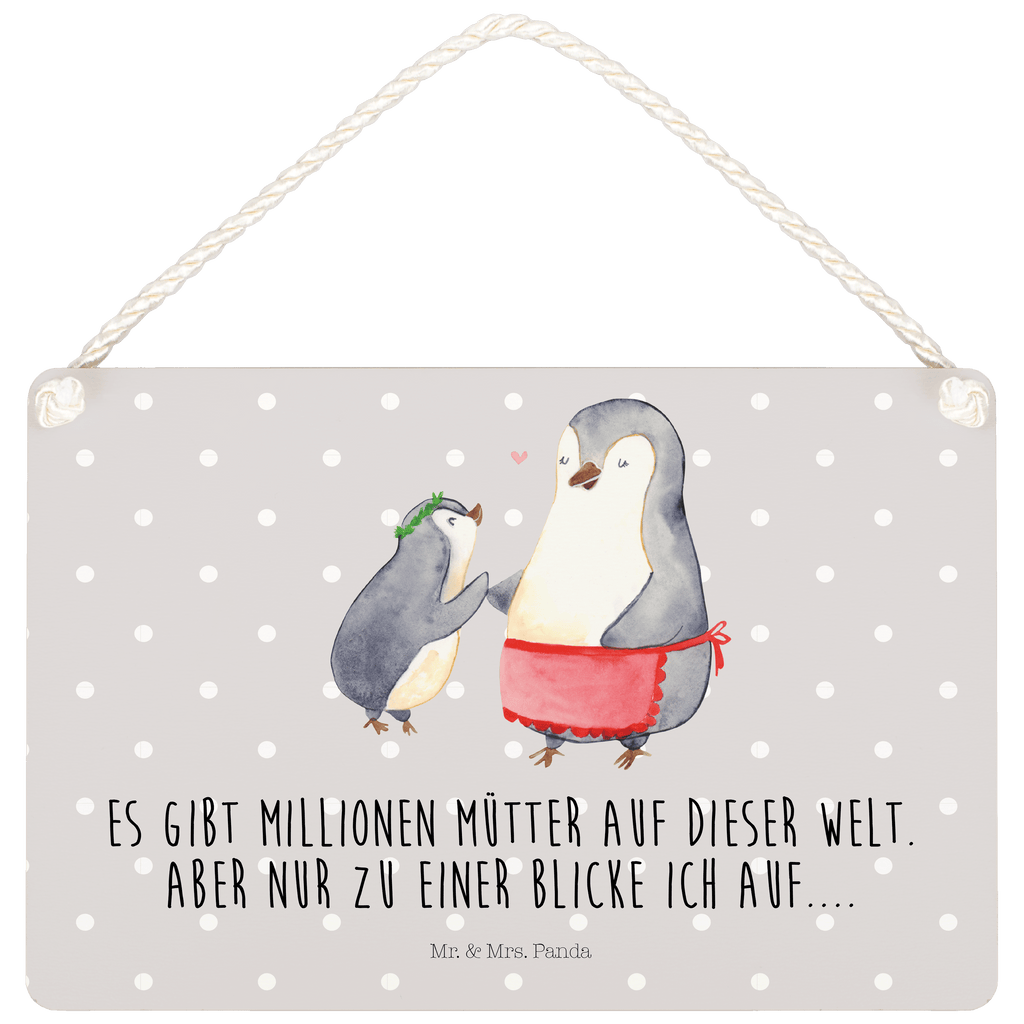 Deko Schild Pinguin mit Kind Dekoschild, Deko Schild, Schild, Tür Schild, Türschild, Holzschild, Wandschild, Wanddeko, Familie, Vatertag, Muttertag, Bruder, Schwester, Mama, Papa, Oma, Opa, Geschenk, Mami, Mutti, Mutter, Geburststag