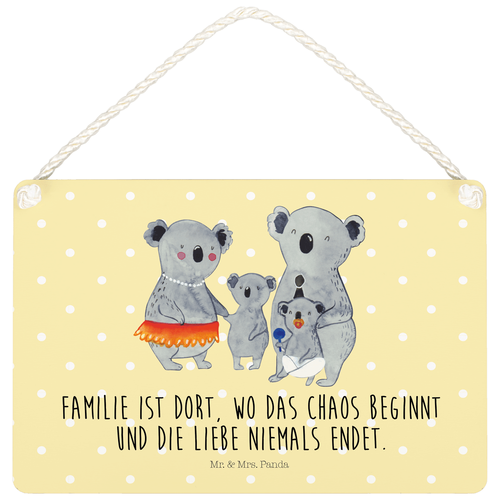 Deko Schild Koala Familie Dekoschild, Deko Schild, Schild, Tür Schild, Türschild, Holzschild, Wandschild, Wanddeko, Familie, Vatertag, Muttertag, Bruder, Schwester, Mama, Papa, Oma, Opa, Koala, Koalas, Family, Kinder, Geschwister, Familienleben