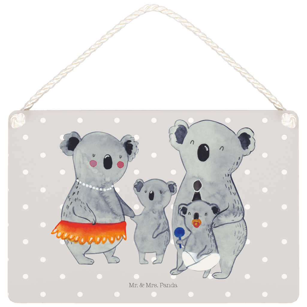 Deko Schild Koala Familie Dekoschild, Deko Schild, Schild, Tür Schild, Türschild, Holzschild, Wandschild, Wanddeko, Familie, Vatertag, Muttertag, Bruder, Schwester, Mama, Papa, Oma, Opa, Koala, Koalas, Family, Kinder, Geschwister, Familienleben