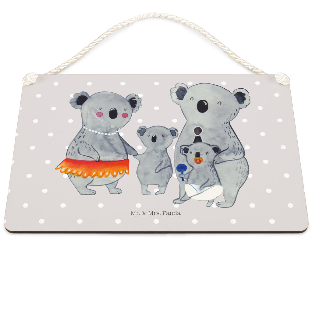 Deko Schild Koala Familie Dekoschild, Deko Schild, Schild, Tür Schild, Türschild, Holzschild, Wandschild, Wanddeko, Familie, Vatertag, Muttertag, Bruder, Schwester, Mama, Papa, Oma, Opa, Koala, Koalas, Family, Kinder, Geschwister, Familienleben