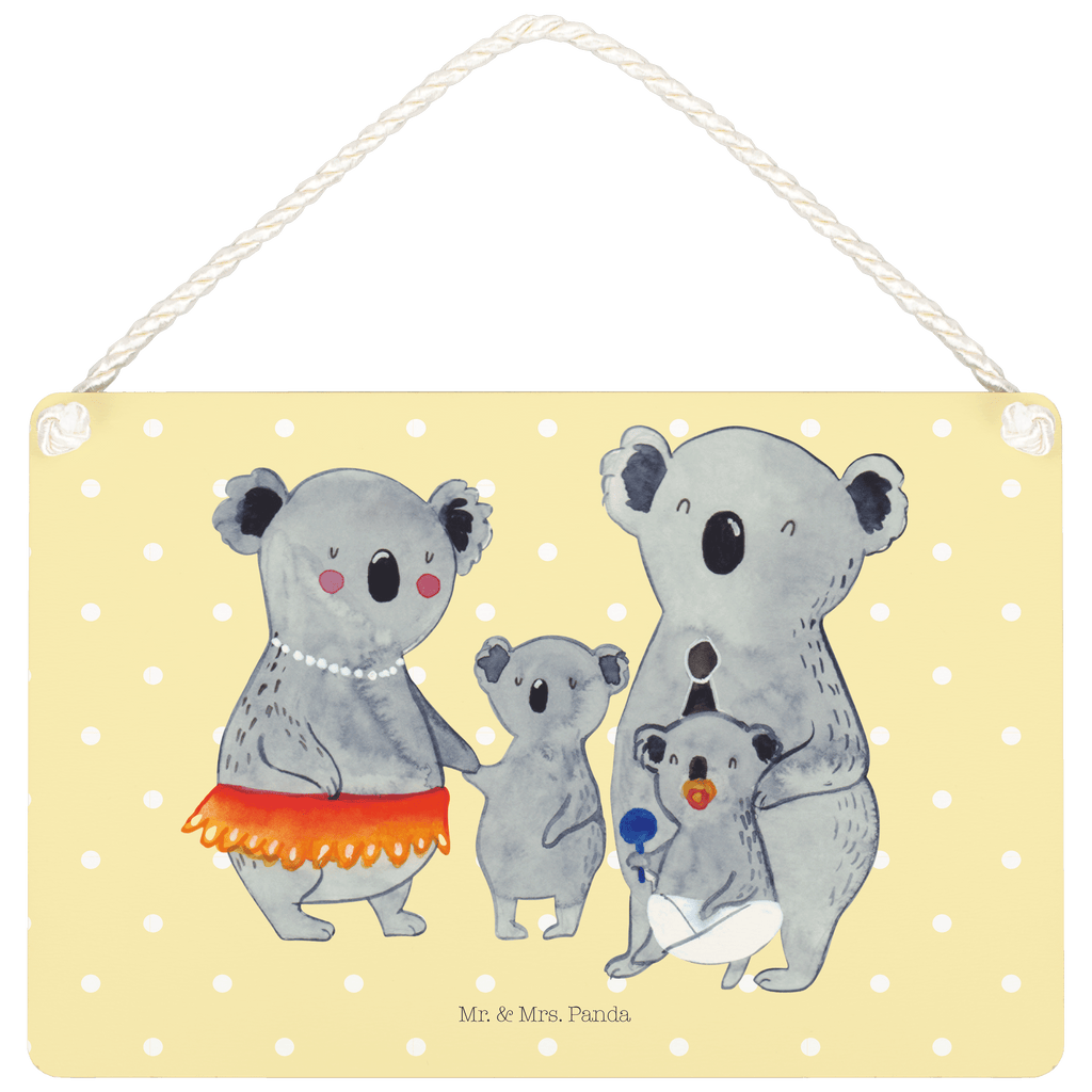 Deko Schild Koala Familie Dekoschild, Deko Schild, Schild, Tür Schild, Türschild, Holzschild, Wandschild, Wanddeko, Familie, Vatertag, Muttertag, Bruder, Schwester, Mama, Papa, Oma, Opa, Koala, Koalas, Family, Kinder, Geschwister, Familienleben