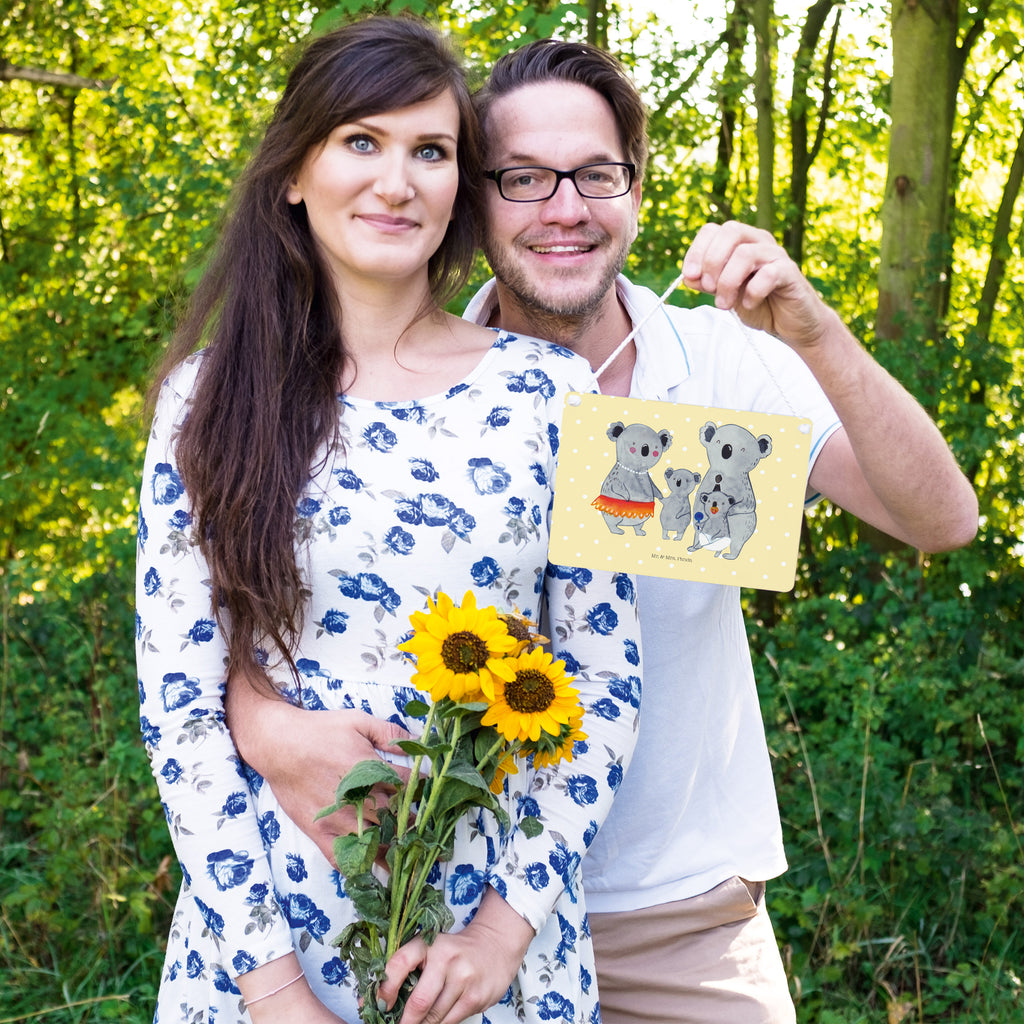 Deko Schild Koala Familie Dekoschild, Deko Schild, Schild, Tür Schild, Türschild, Holzschild, Wandschild, Wanddeko, Familie, Vatertag, Muttertag, Bruder, Schwester, Mama, Papa, Oma, Opa, Koala, Koalas, Family, Kinder, Geschwister, Familienleben