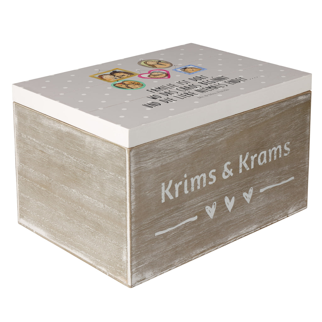 Holzkiste Igel Familie Holzkiste, Kiste, Schatzkiste, Truhe, Schatulle, XXL, Erinnerungsbox, Erinnerungskiste, Dekokiste, Aufbewahrungsbox, Familie, Vatertag, Muttertag, Bruder, Schwester, Mama, Papa, Oma, Opa, Liebe, Igel, Bilder, Zusammenhalt, Glück