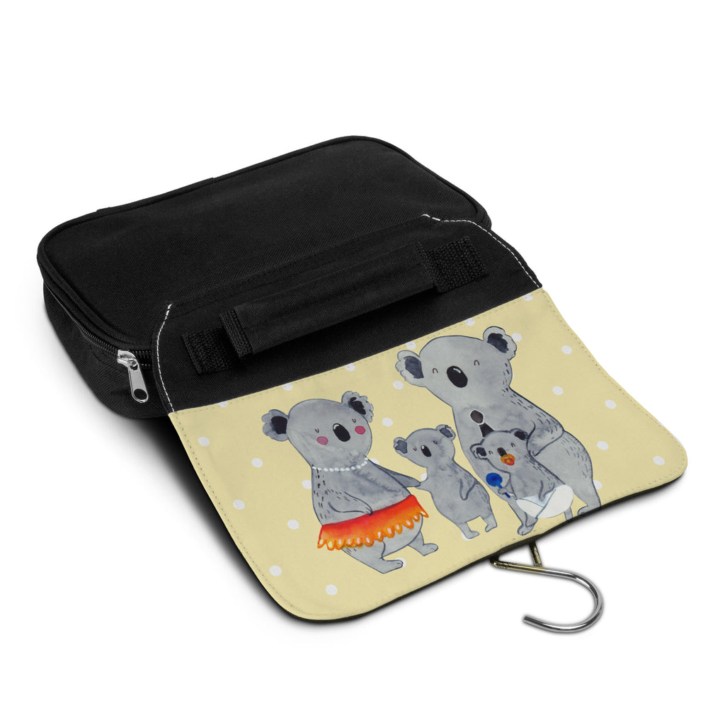 Kulturbeutel Koala Familie Kulturbeutel, Zum Aufhängen, Waschtasche, Kosmetiktasche, Damen, Herren, Aufbewahrungstasche, Schminktasche, Kosmetikbeutel, Organizer, Kulturtasche, Schminkutensil, Familie, Vatertag, Muttertag, Bruder, Schwester, Mama, Papa, Oma, Opa, Koala, Koalas, Family, Kinder, Geschwister, Familienleben