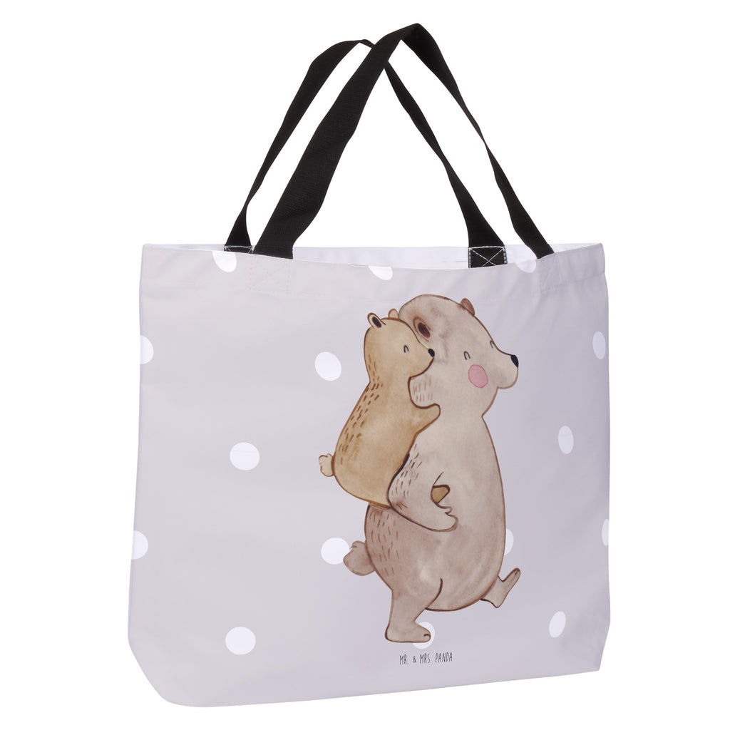 Shopper Papa Bär Beutel, Einkaufstasche, Tasche, Strandtasche, Einkaufsbeutel, Shopper, Schultasche, Freizeittasche, Tragebeutel, Schulbeutel, Alltagstasche, Familie, Vatertag, Muttertag, Bruder, Schwester, Mama, Papa, Oma, Opa, Geschenk, Vater, Papi, Vati, Onkel, Geburtstag