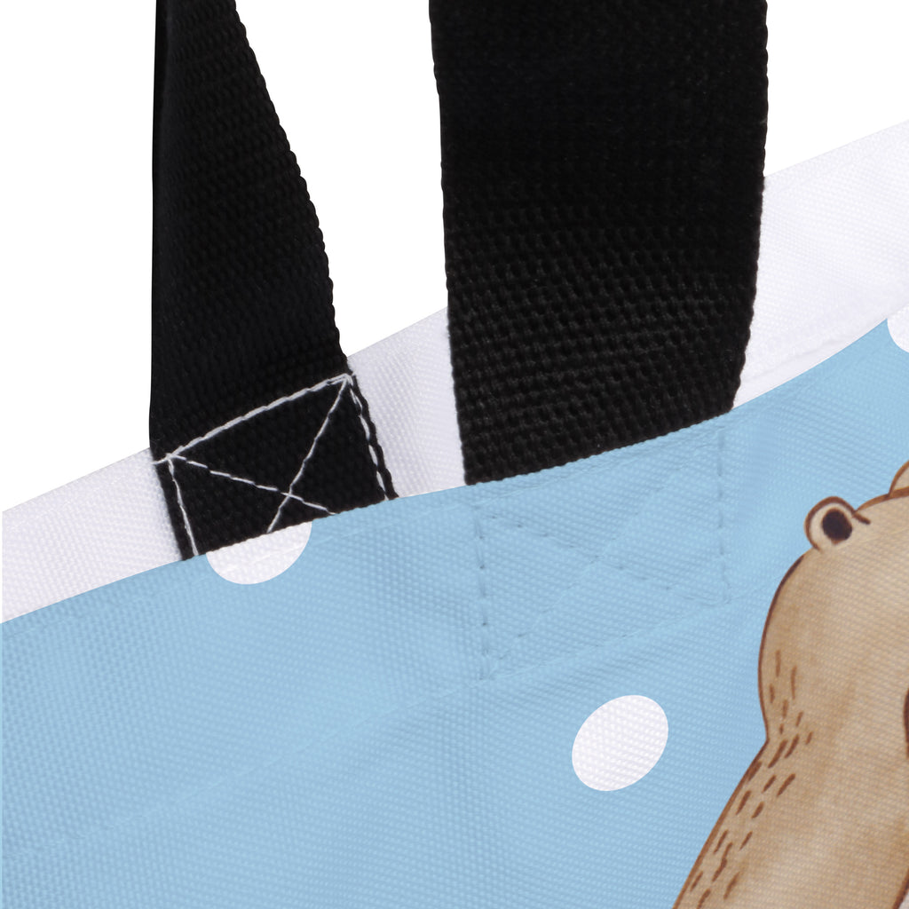 Shopper Papa Bär Beutel, Einkaufstasche, Tasche, Strandtasche, Einkaufsbeutel, Shopper, Schultasche, Freizeittasche, Tragebeutel, Schulbeutel, Alltagstasche, Familie, Vatertag, Muttertag, Bruder, Schwester, Mama, Papa, Oma, Opa, Geschenk, Vater, Papi, Vati, Onkel, Geburtstag