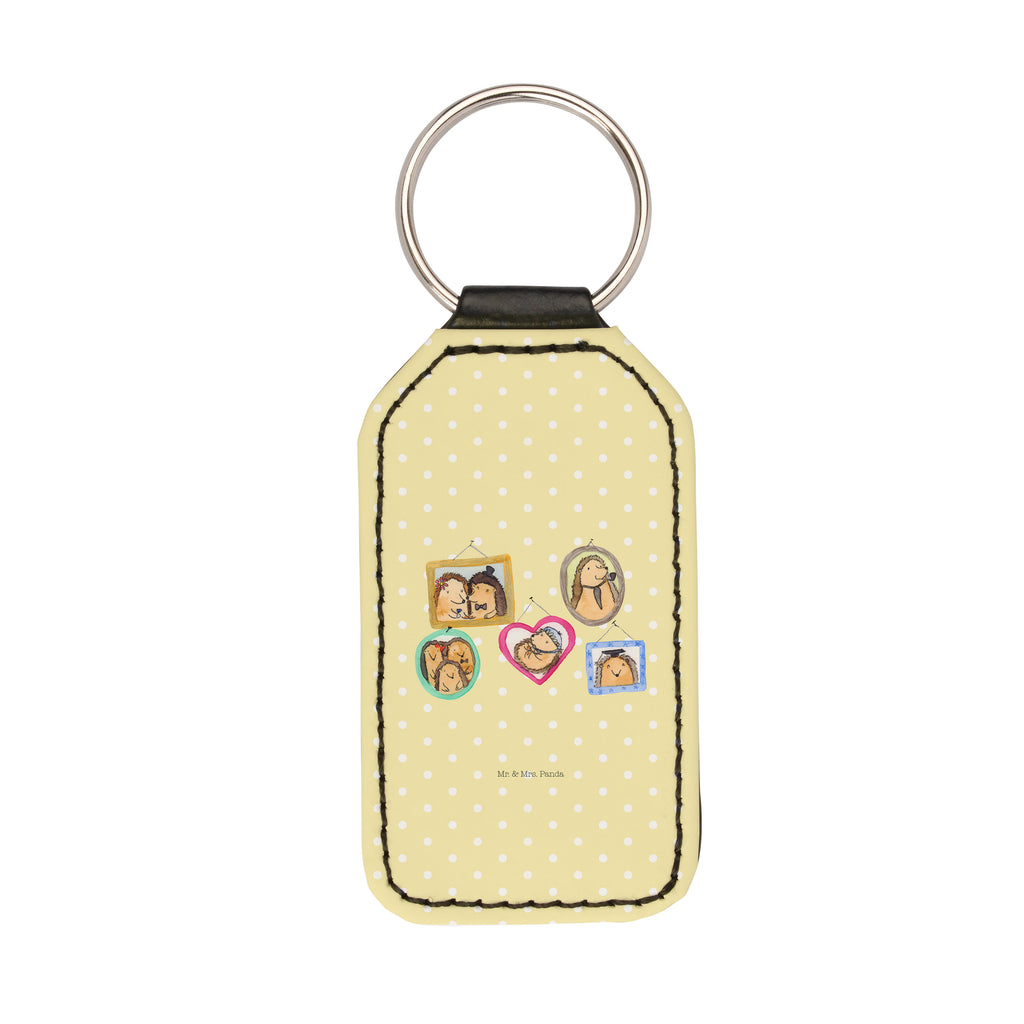 Rechteckig Schlüsselanhänger Igel Familie Schlüsselanhänger, Anhänger, Taschenanhänger, Glücksbringer, Schutzengel, Familie, Vatertag, Muttertag, Bruder, Schwester, Mama, Papa, Oma, Opa, Liebe, Igel, Bilder, Zusammenhalt, Glück