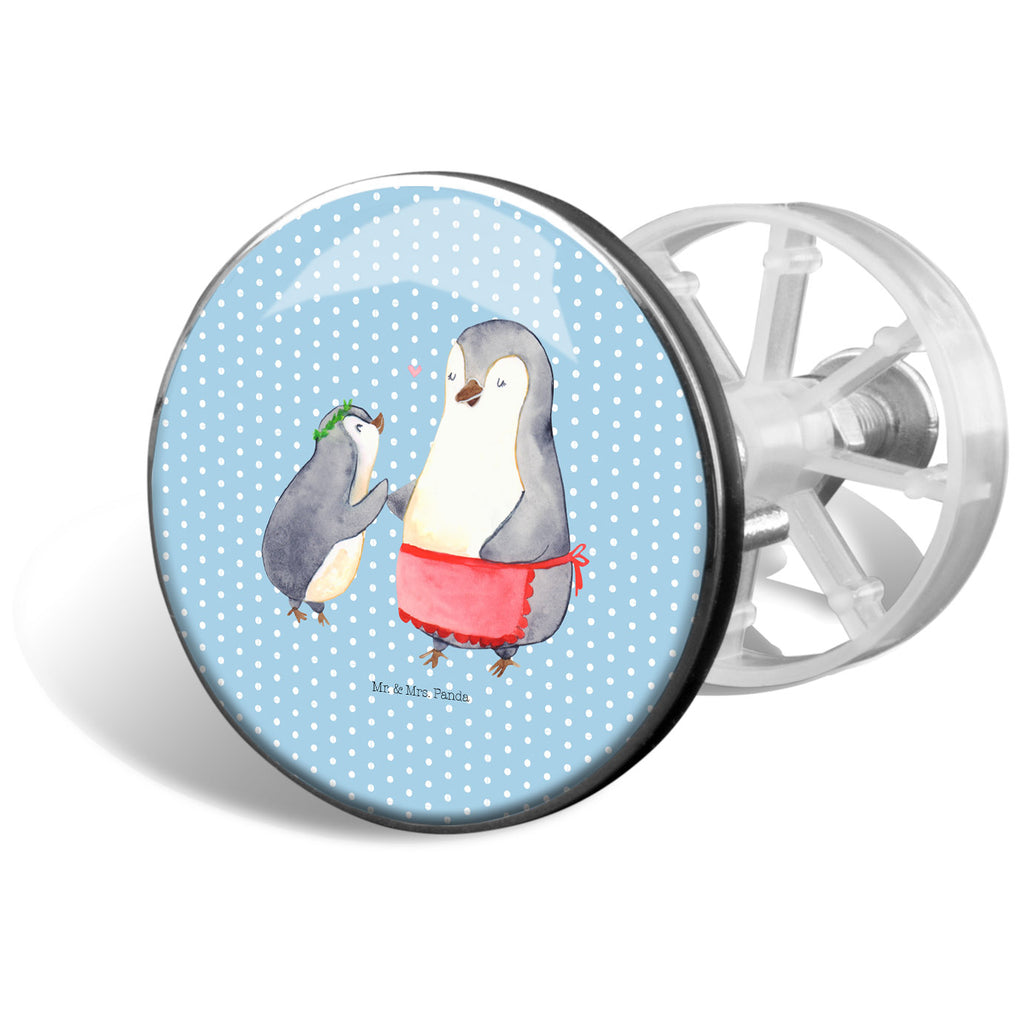 Waschbecken Stöpsel Pinguin mit Kind Abflussstöpsel, Stöpsel, Waschbecken, Ablaufgarnitur, Waschbecken Stopfen, Familie, Vatertag, Muttertag, Bruder, Schwester, Mama, Papa, Oma, Opa, Geschenk, Mami, Mutti, Mutter, Geburststag