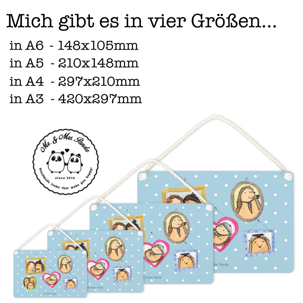 Deko Schild Igel Familie Dekoschild, Deko Schild, Schild, Tür Schild, Türschild, Holzschild, Wandschild, Wanddeko, Familie, Vatertag, Muttertag, Bruder, Schwester, Mama, Papa, Oma, Opa, Liebe, Igel, Bilder, Zusammenhalt, Glück