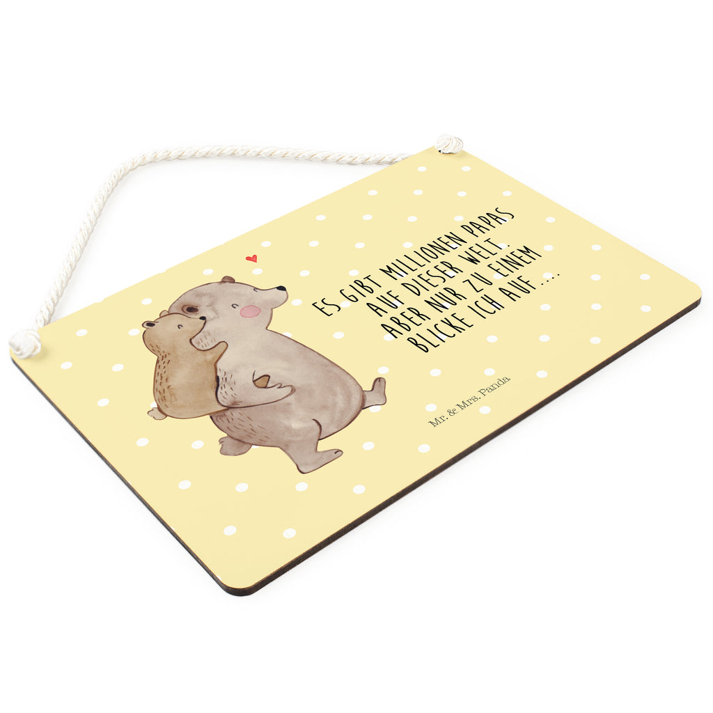 Deko Schild Papa Bär Dekoschild, Deko Schild, Schild, Tür Schild, Türschild, Holzschild, Wandschild, Wanddeko, Familie, Vatertag, Muttertag, Bruder, Schwester, Mama, Papa, Oma, Opa, Geschenk, Vater, Papi, Vati, Onkel, Geburtstag