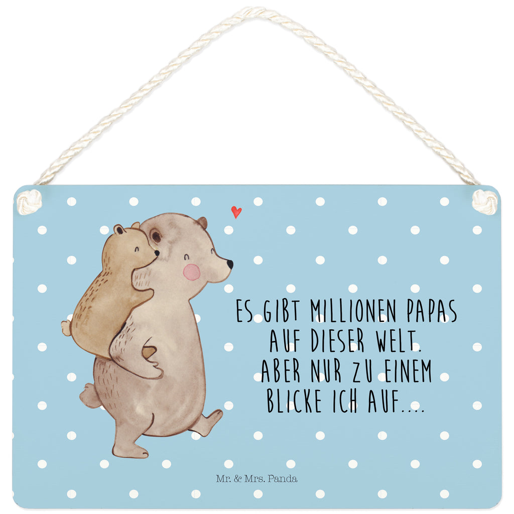 Deko Schild Papa Bär Dekoschild, Deko Schild, Schild, Tür Schild, Türschild, Holzschild, Wandschild, Wanddeko, Familie, Vatertag, Muttertag, Bruder, Schwester, Mama, Papa, Oma, Opa, Geschenk, Vater, Papi, Vati, Onkel, Geburtstag