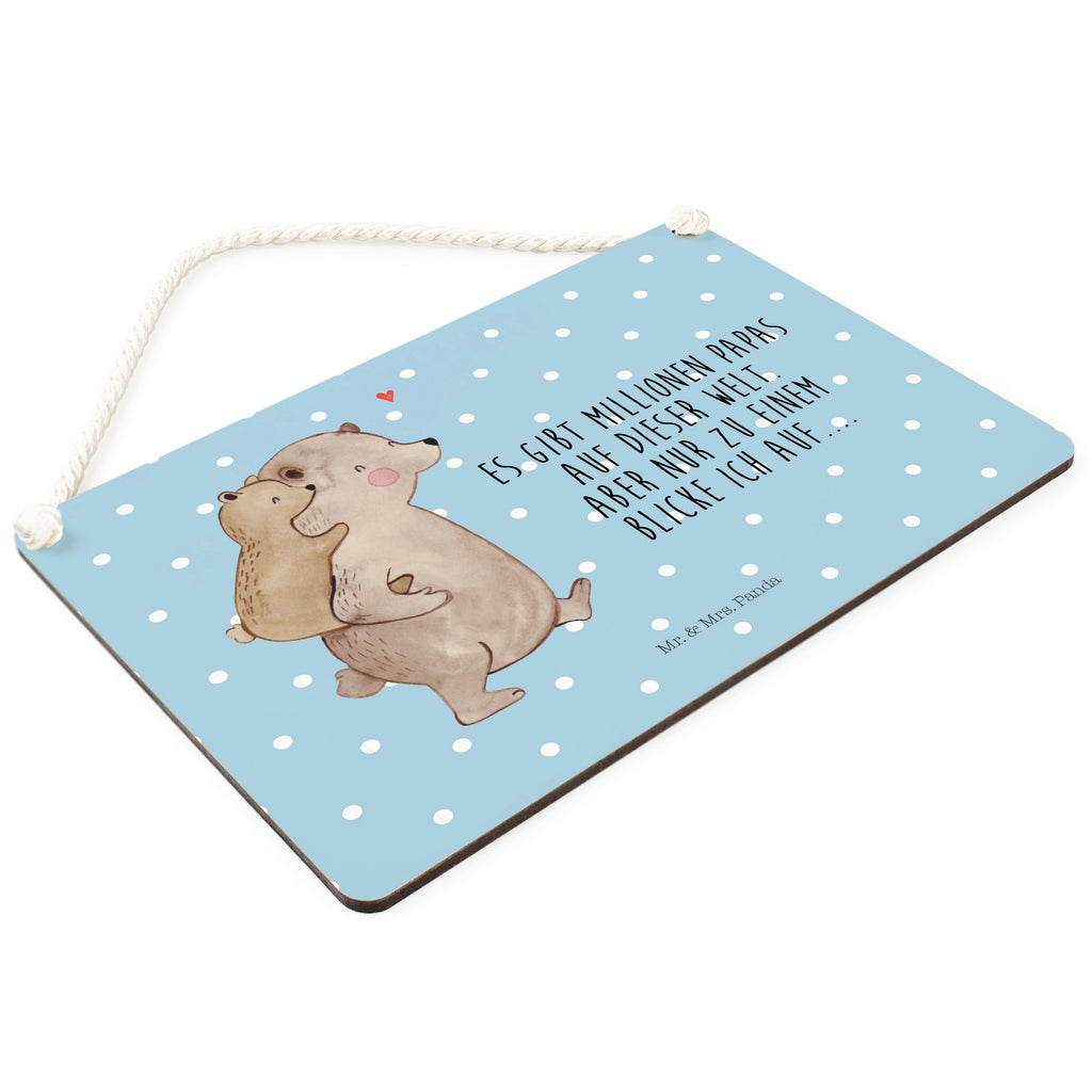 Deko Schild Papa Bär Dekoschild, Deko Schild, Schild, Tür Schild, Türschild, Holzschild, Wandschild, Wanddeko, Familie, Vatertag, Muttertag, Bruder, Schwester, Mama, Papa, Oma, Opa, Geschenk, Vater, Papi, Vati, Onkel, Geburtstag