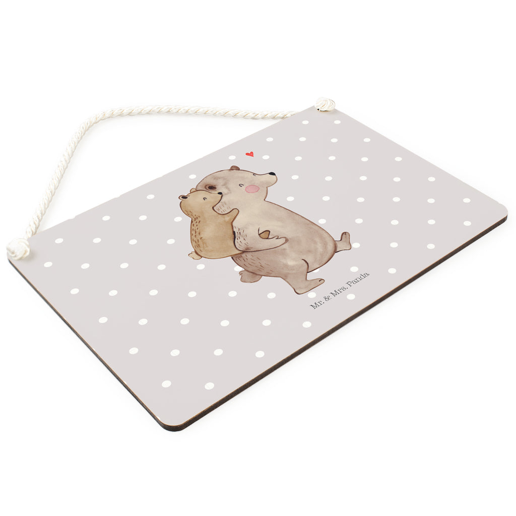 Deko Schild Papa Bär Dekoschild, Deko Schild, Schild, Tür Schild, Türschild, Holzschild, Wandschild, Wanddeko, Familie, Vatertag, Muttertag, Bruder, Schwester, Mama, Papa, Oma, Opa, Geschenk, Vater, Papi, Vati, Onkel, Geburtstag