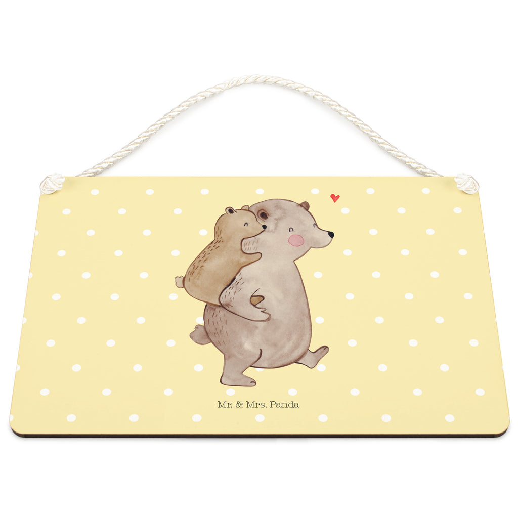 Deko Schild Papa Bär Dekoschild, Deko Schild, Schild, Tür Schild, Türschild, Holzschild, Wandschild, Wanddeko, Familie, Vatertag, Muttertag, Bruder, Schwester, Mama, Papa, Oma, Opa, Geschenk, Vater, Papi, Vati, Onkel, Geburtstag