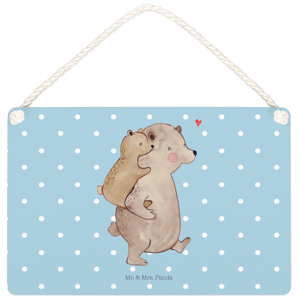 Deko Schild Papa Bär Dekoschild, Deko Schild, Schild, Tür Schild, Türschild, Holzschild, Wandschild, Wanddeko, Familie, Vatertag, Muttertag, Bruder, Schwester, Mama, Papa, Oma, Opa, Geschenk, Vater, Papi, Vati, Onkel, Geburtstag