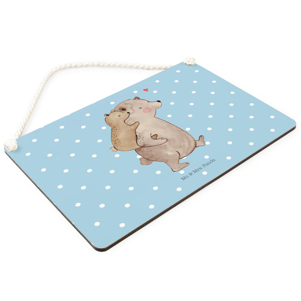 Deko Schild Papa Bär Dekoschild, Deko Schild, Schild, Tür Schild, Türschild, Holzschild, Wandschild, Wanddeko, Familie, Vatertag, Muttertag, Bruder, Schwester, Mama, Papa, Oma, Opa, Geschenk, Vater, Papi, Vati, Onkel, Geburtstag