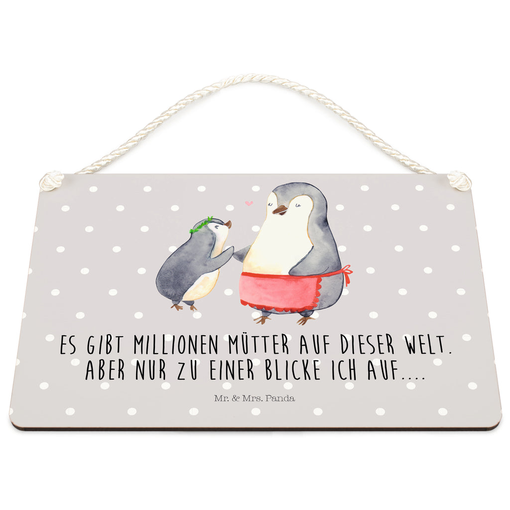 Deko Schild Pinguin mit Kind Dekoschild, Deko Schild, Schild, Tür Schild, Türschild, Holzschild, Wandschild, Wanddeko, Familie, Vatertag, Muttertag, Bruder, Schwester, Mama, Papa, Oma, Opa, Geschenk, Mami, Mutti, Mutter, Geburststag