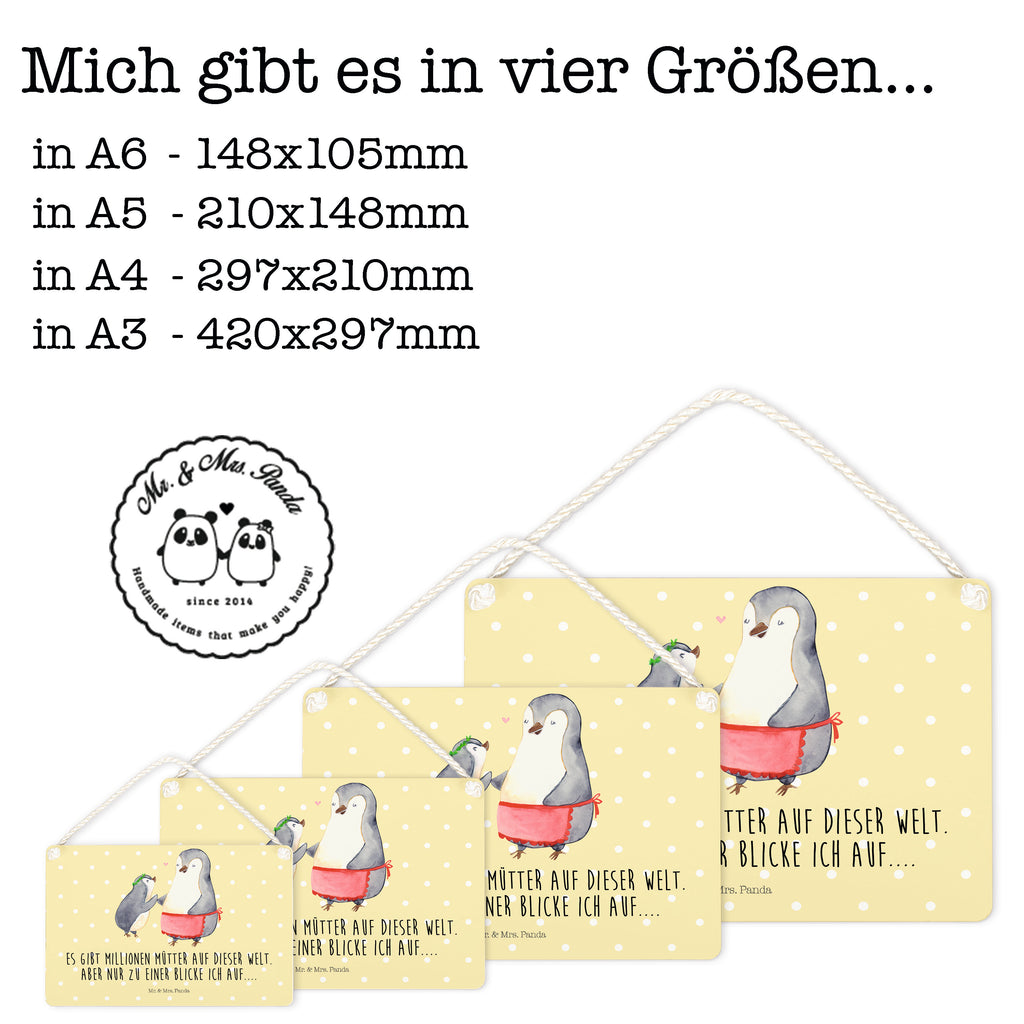 Deko Schild Pinguin mit Kind Dekoschild, Deko Schild, Schild, Tür Schild, Türschild, Holzschild, Wandschild, Wanddeko, Familie, Vatertag, Muttertag, Bruder, Schwester, Mama, Papa, Oma, Opa, Geschenk, Mami, Mutti, Mutter, Geburststag