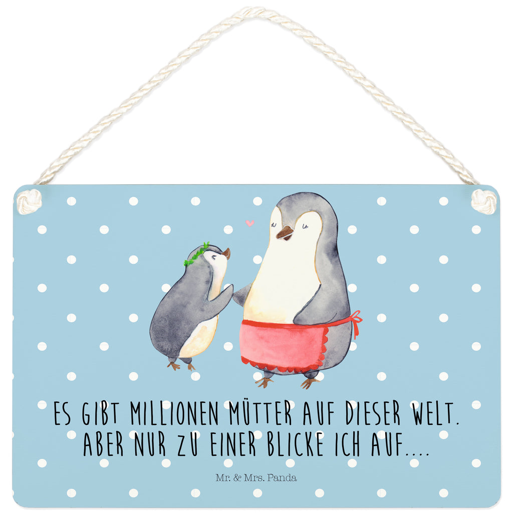 Deko Schild Pinguin mit Kind Dekoschild, Deko Schild, Schild, Tür Schild, Türschild, Holzschild, Wandschild, Wanddeko, Familie, Vatertag, Muttertag, Bruder, Schwester, Mama, Papa, Oma, Opa, Geschenk, Mami, Mutti, Mutter, Geburststag