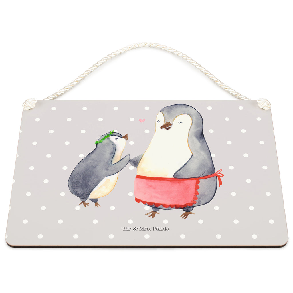 Deko Schild Pinguin mit Kind Dekoschild, Deko Schild, Schild, Tür Schild, Türschild, Holzschild, Wandschild, Wanddeko, Familie, Vatertag, Muttertag, Bruder, Schwester, Mama, Papa, Oma, Opa, Geschenk, Mami, Mutti, Mutter, Geburststag